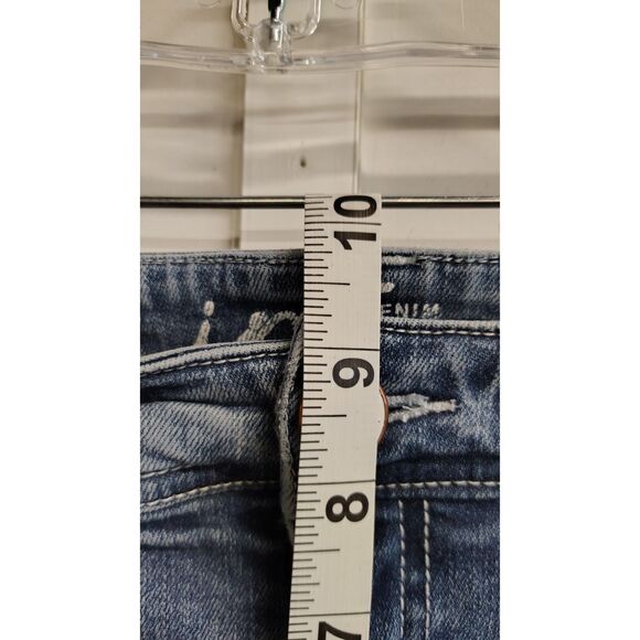 inc Women's Size 12 Dark Wash Skinny Leg Curvy Fit Jeans - Picture 8 of 10